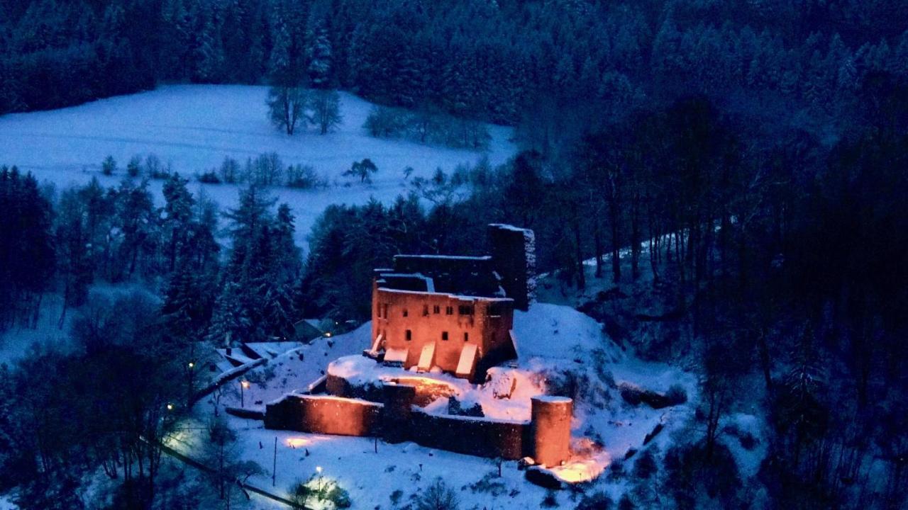 Burg Freienstein Blick 4 Sterne Mit Sauna Gammelsbach 外观 照片